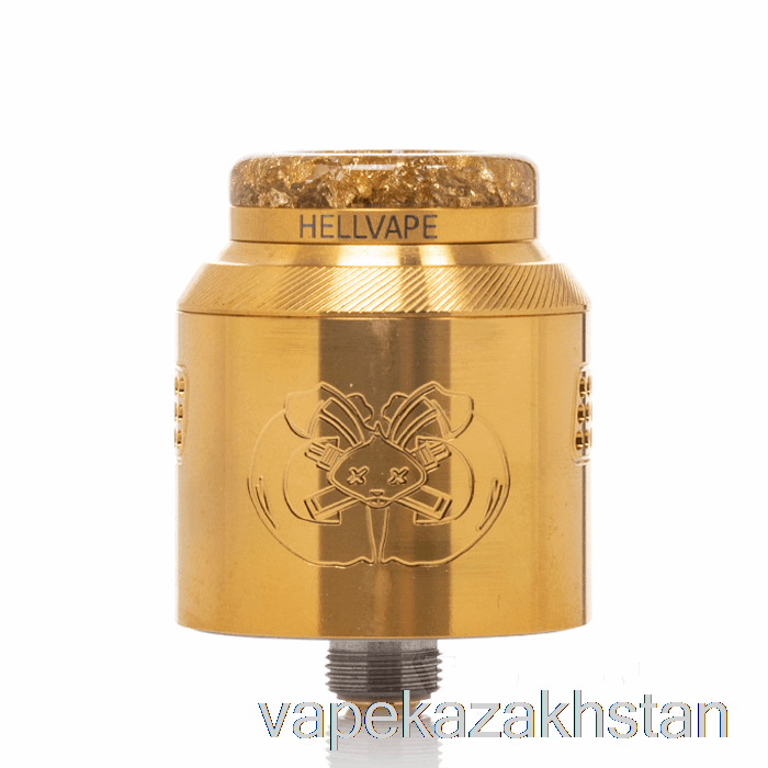 Vape Disposable Hellvape Drop Dead 2 24mm RDA Gold